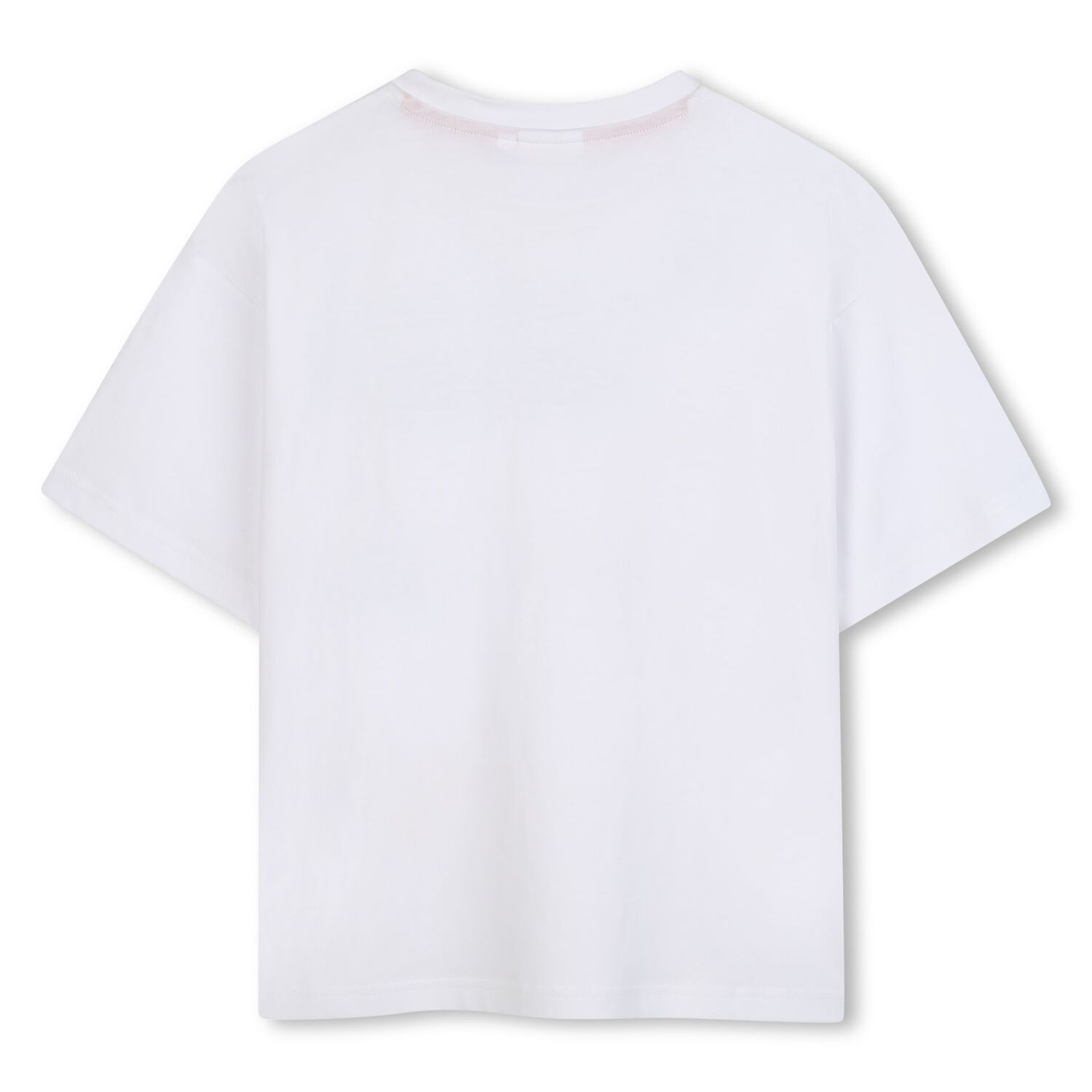 Boys White Logo T-Shirt, 2, hi-res
