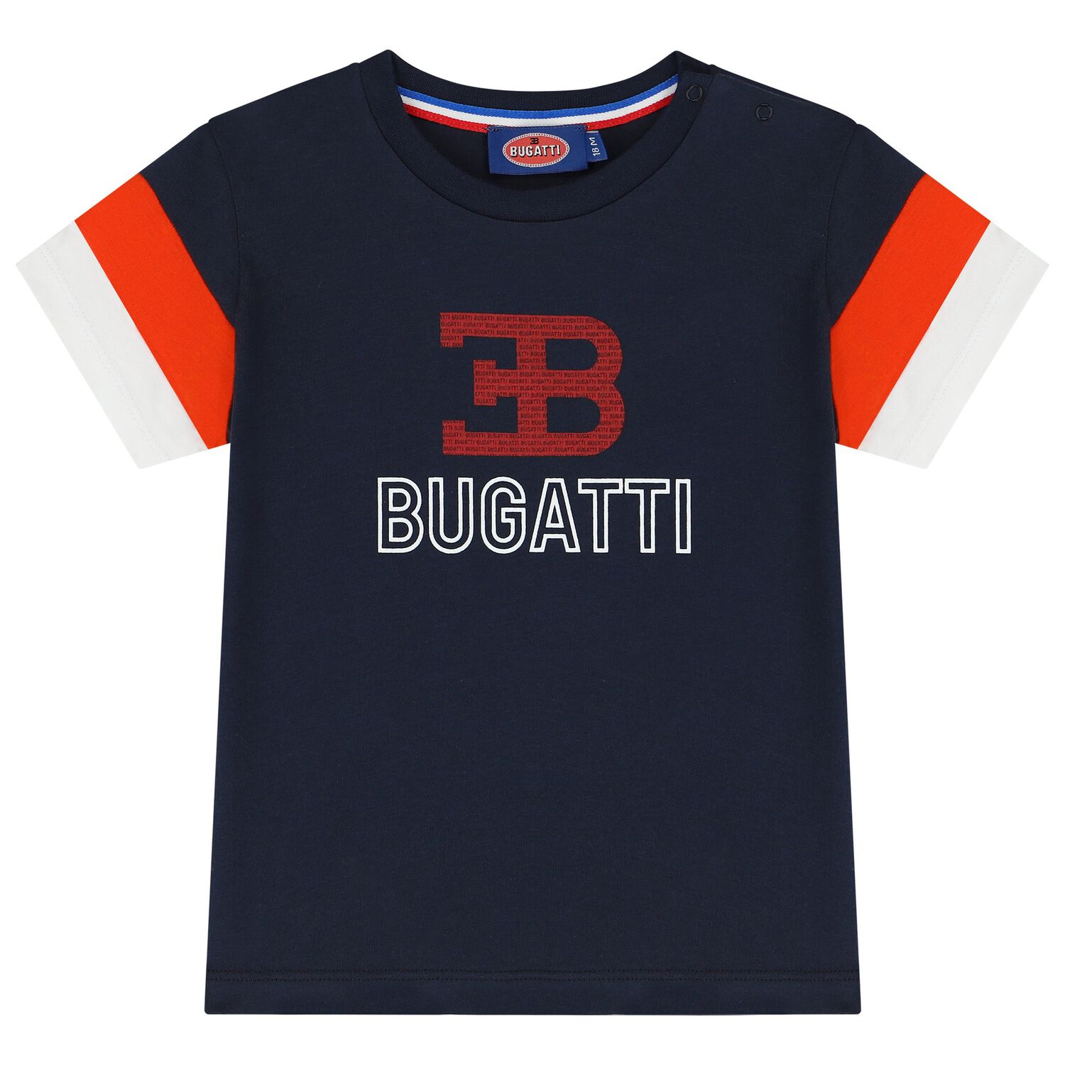 Younger Boys Navy Logo T-Shirt, 1, hi-res image number null