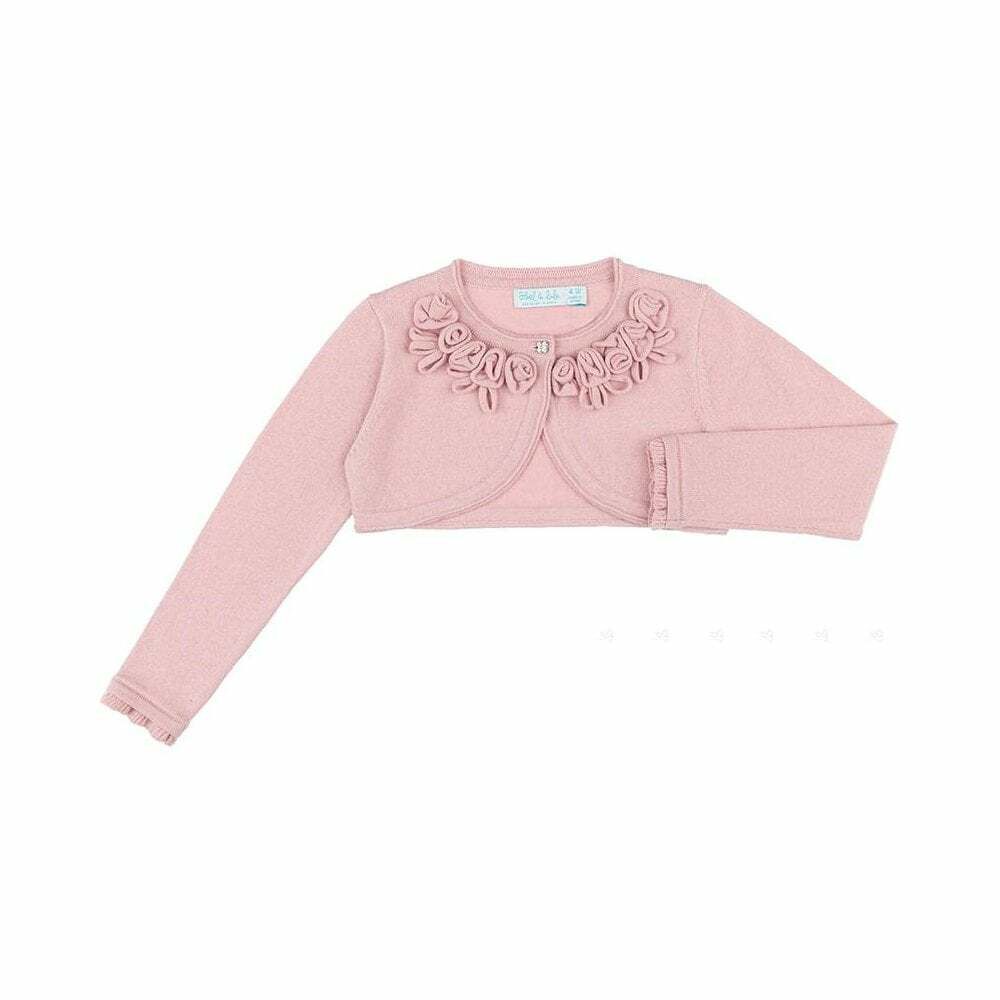 Childrens pink bolero cardigan cheap