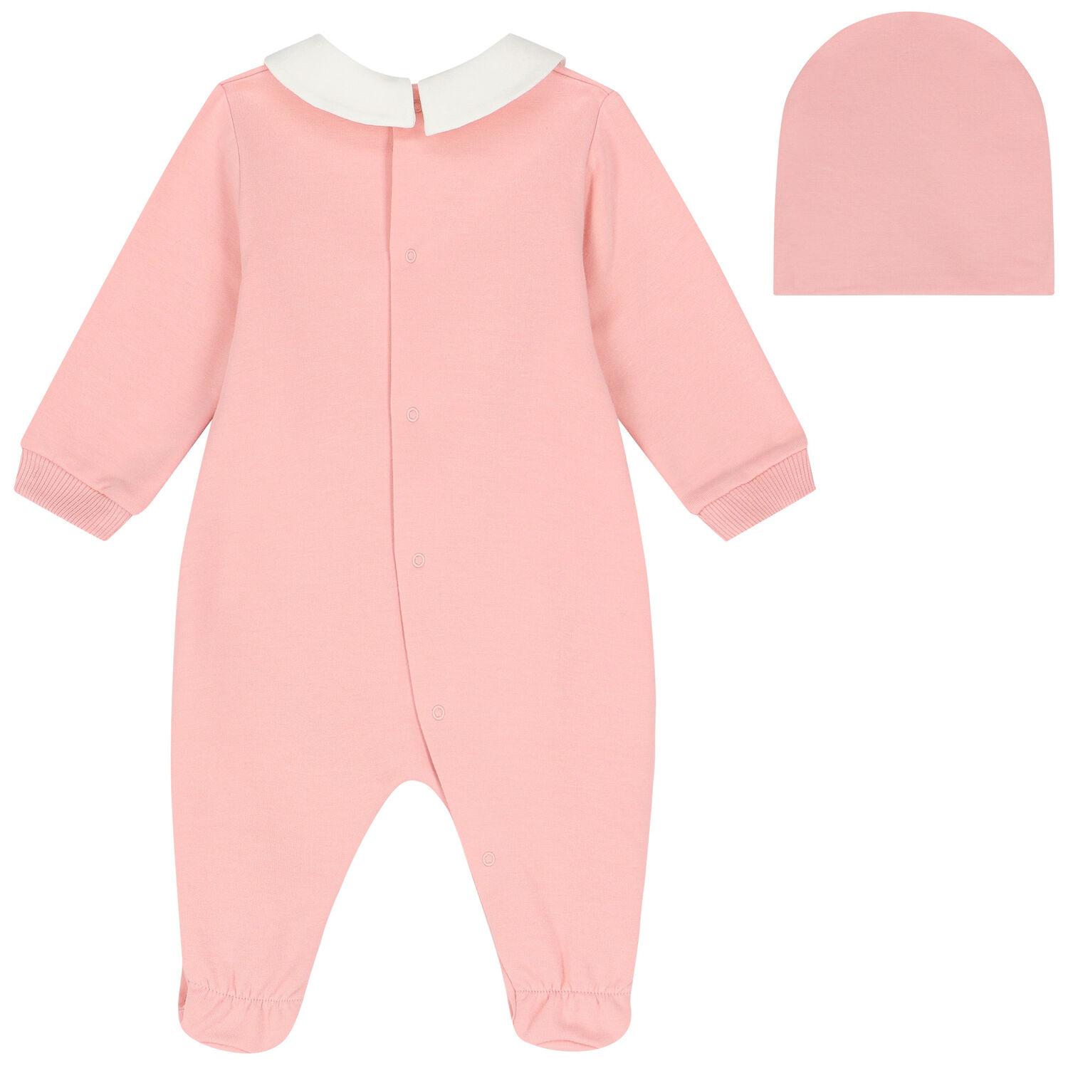Pink Teddy Bear Logo Babygrow Gift Set, 1, hi-res