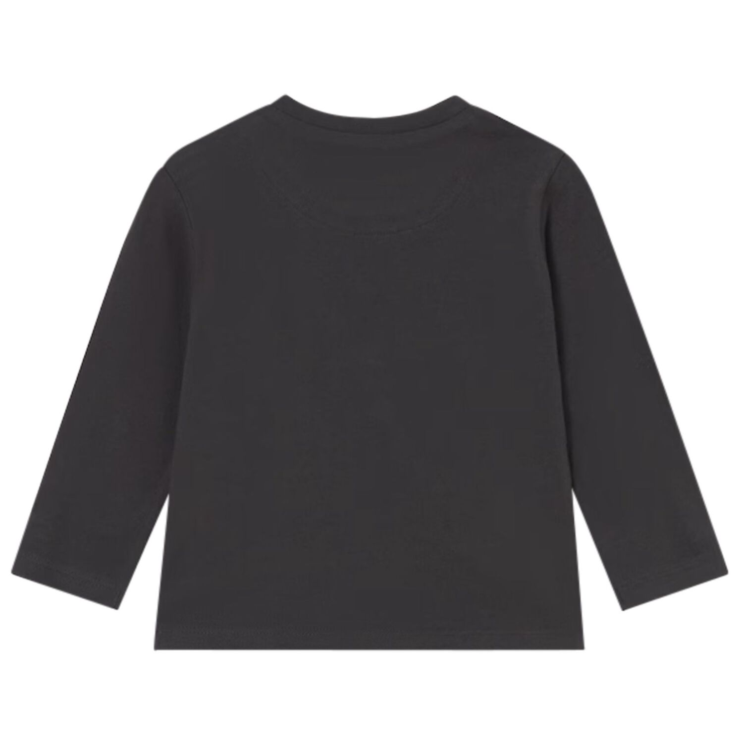 Younger Boys Black Fox Long Sleeve Top, 2, hi-res image number null