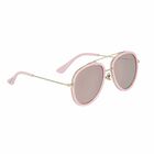 Girls Pink Aviator Sunglasses, 1, hi-res
