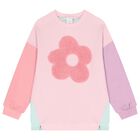 Girls Pink & Green Flower Leggings Set, 1, hi-res