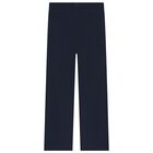 Girls Navy Blue Logo Joggers, 2, hi-res