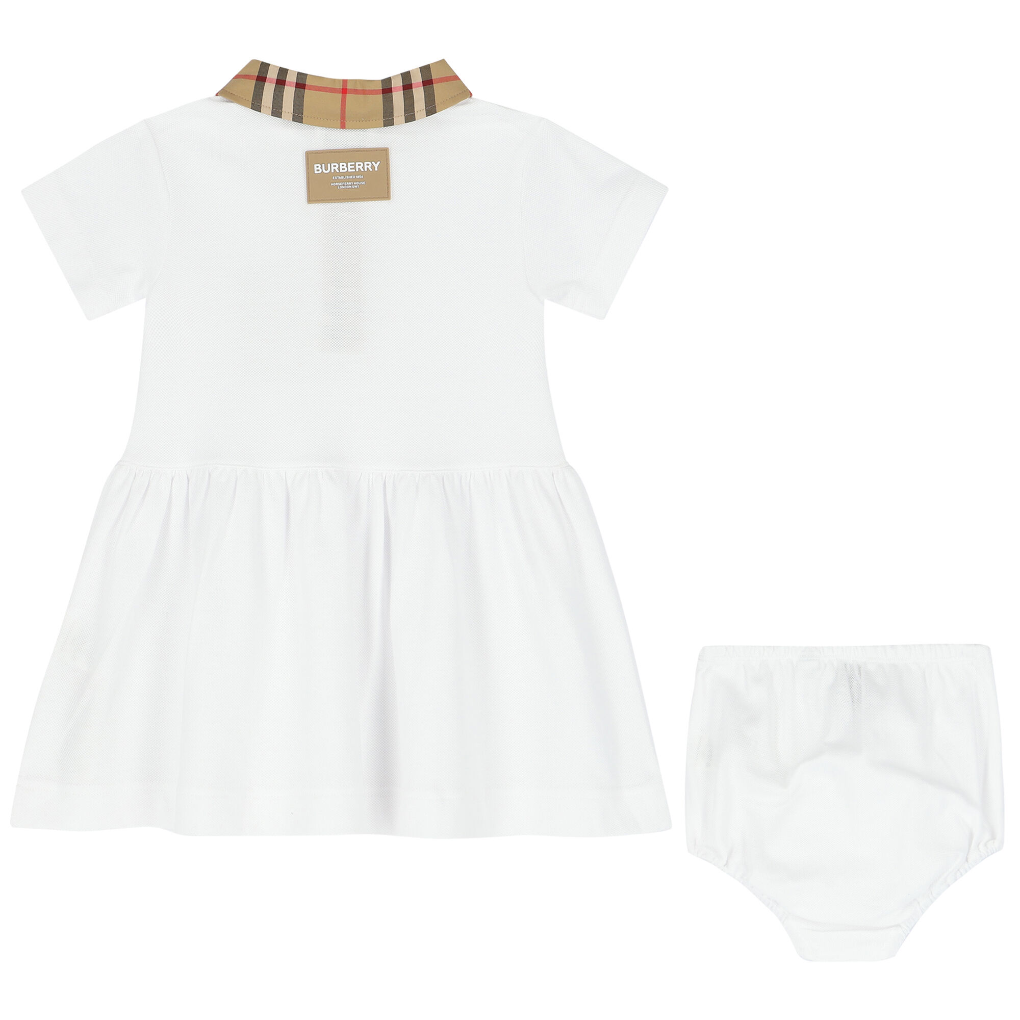 Baby girl burberry dress sale sale