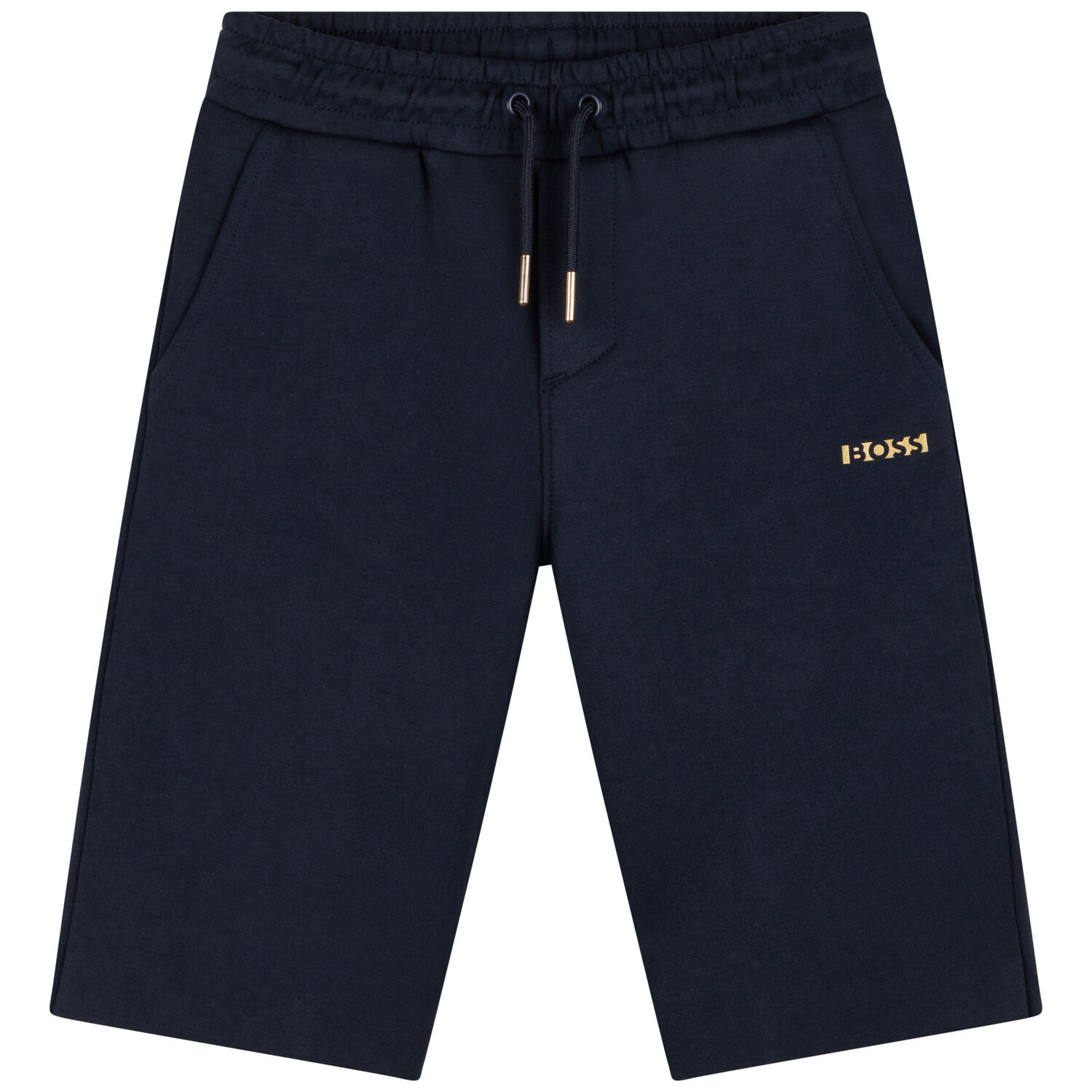 Boys Navy Logo Shorts, 1, hi-res image number null