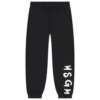 Black Logo Joggers