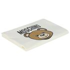 Ivory Teddy Bear Logo Baby Blanket, 1, hi-res