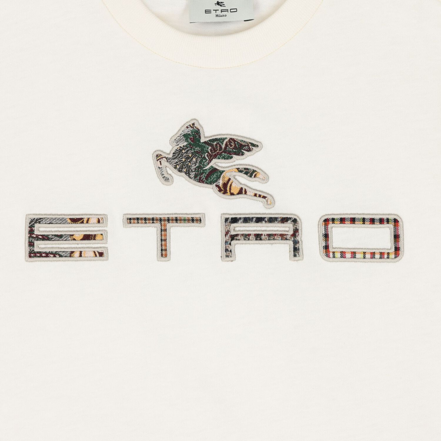 Ivory Logo T-Shirt, 1, hi-res