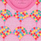 Girls Pink Dots Dress, 1, hi-res