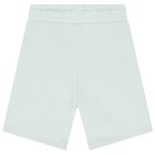 Boys Green Logo Shorts, 5, hi-res