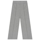 Girls Pink & Grey Teddy Bear 3 Piece Tracksuit, 2, hi-res