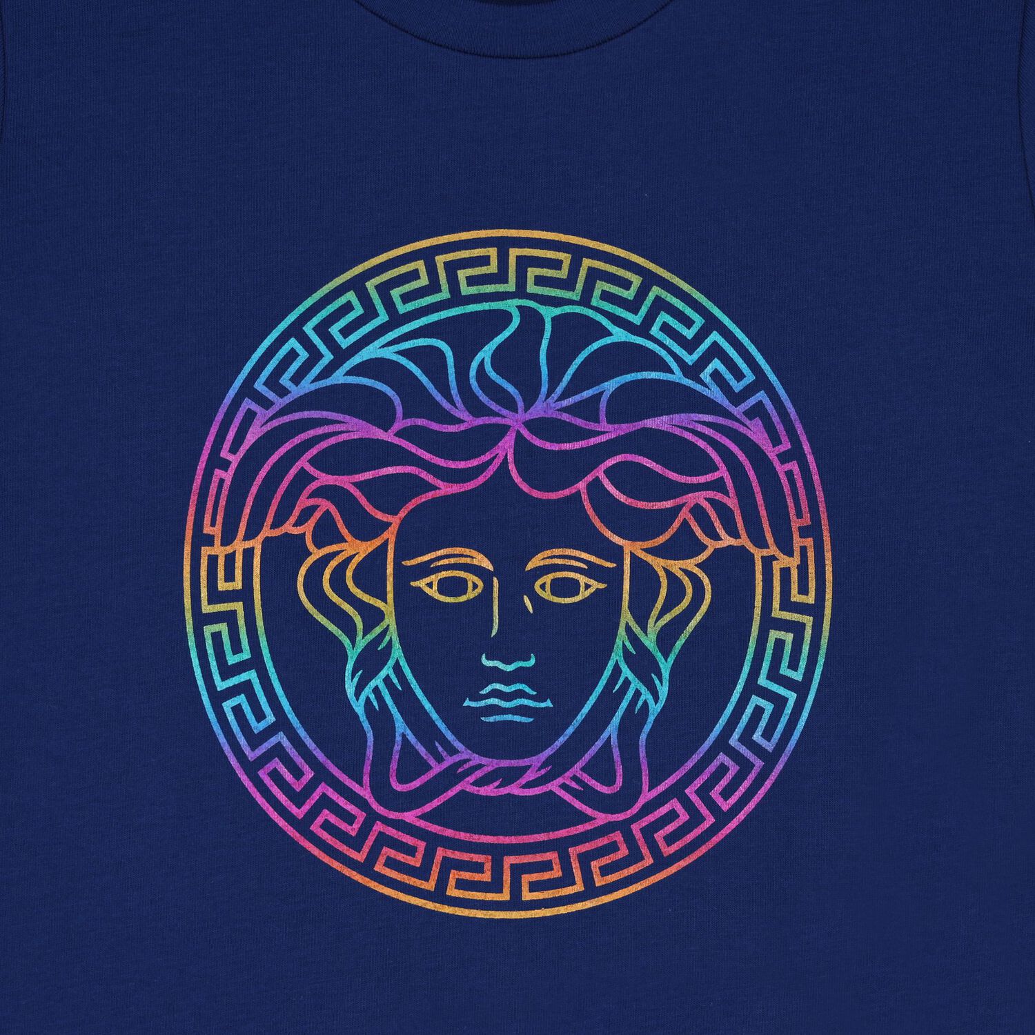 Boys Blue Medusa T-Shirt, 1, hi-res