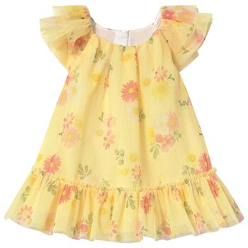 Baby Girls Yellow Tulle dress