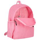 Girls Pink Logo Backpack, 1, hi-res