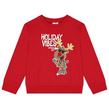 Red Reindeer Sweatshirt
