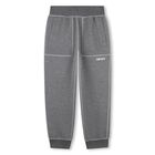 Boys Grey Reversible Joggers, 1, hi-res