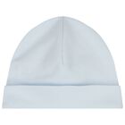 Baby Boys Blue & White Teddy Bear Babygrow Gift Set, 1, hi-res