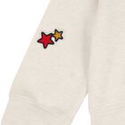 Girls Beige Patch Hooded Top, 1, hi-res
