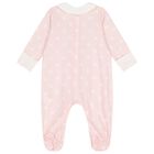Baby Girls Pink & White Polka Dots Babygrow Gift Set, 1, hi-res