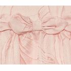 Girls Pink Jacquard Bow Skirt, 1, hi-res