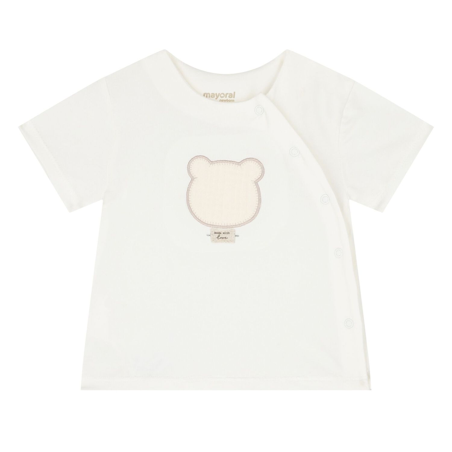 Baby Boys Ivory & Beige Shorts Set, 1, hi-res