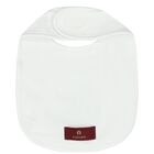 Baby Boys White Logo Bib, 3, hi-res