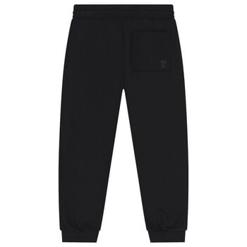 Boys Black Joggers