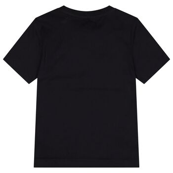 Boys Black Logo T-Shirt
