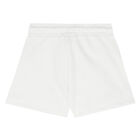 Girls White Logo Shorts, 1, hi-res