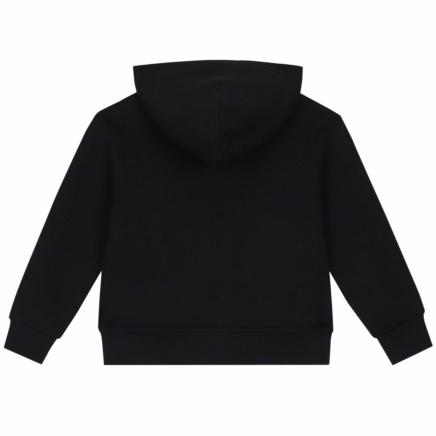 Boys Black Logo Zip up Top, 1, hi-res image number null