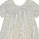 Girls Gold Sequin Dress, 1, hi-res