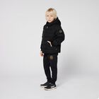 Boys Black Logo Joggers, 1, hi-res