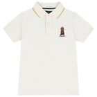 Boys Ivory Harry Polo Shirt, 2, hi-res