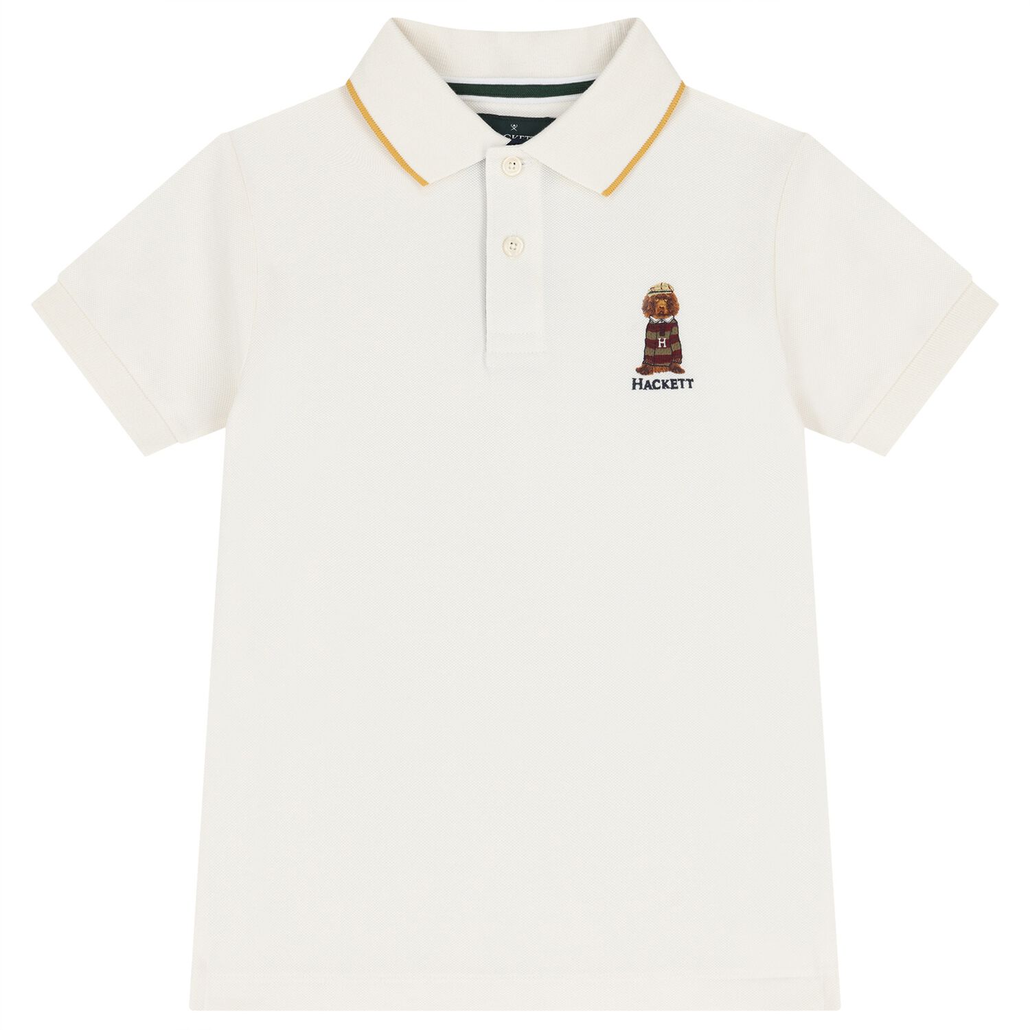 Boys Ivory Harry Polo Shirt, 2, hi-res