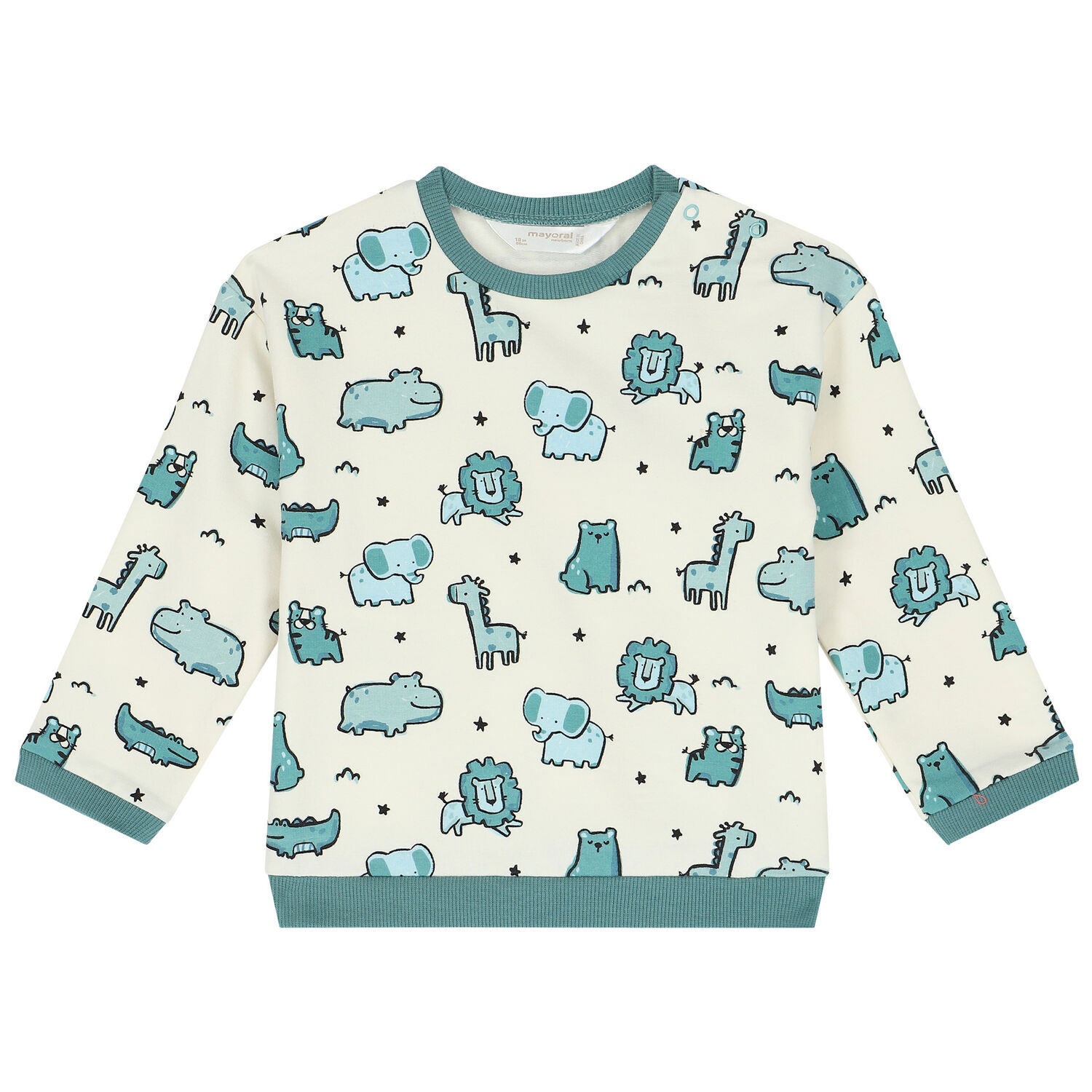 Baby Boys Green & Ivory Tracksuits ( 2-Pack ), 1, hi-res