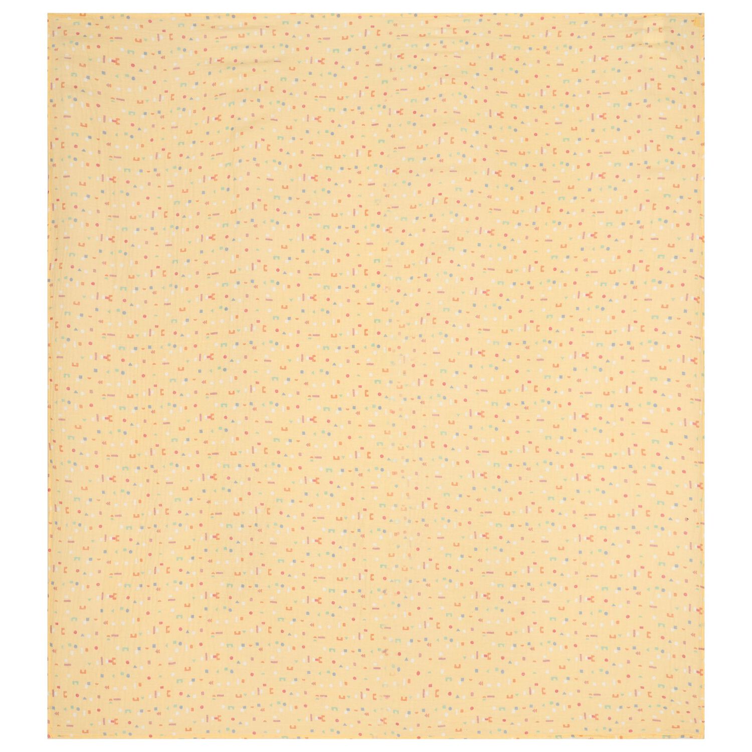 Yellow Baby Swaddle Blanket, 1, hi-res