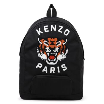 Black Tiger Logo Backpack