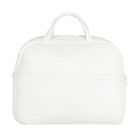 White & Navy Logo Baby Changing Bag, 1, hi-res