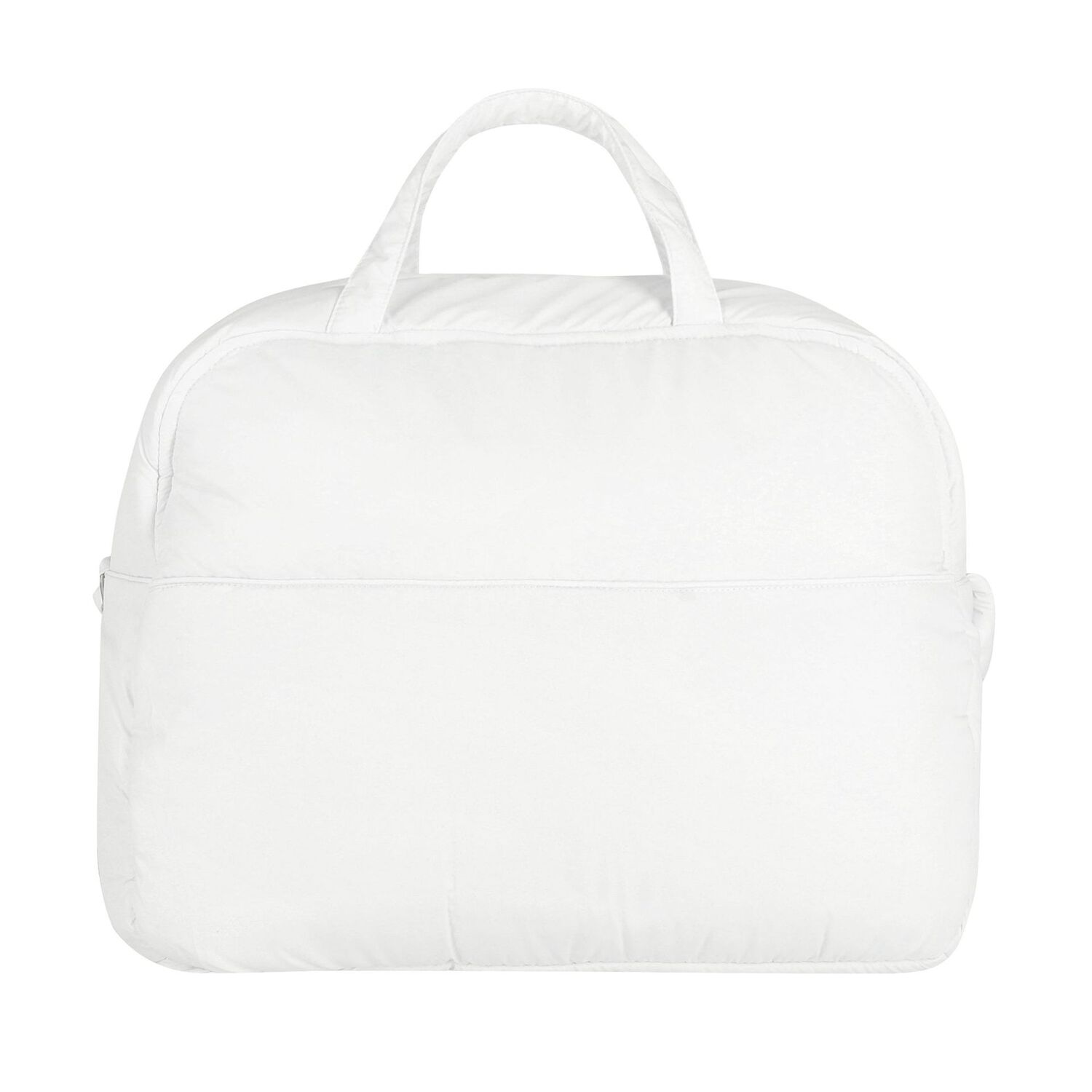 White & Navy Logo Baby Changing Bag, 1, hi-res