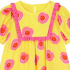 Younger Girls Yellow & Pink Dress Set, 1, hi-res