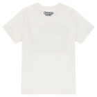 Boys Ivory Logo T-Shirt, 1, hi-res