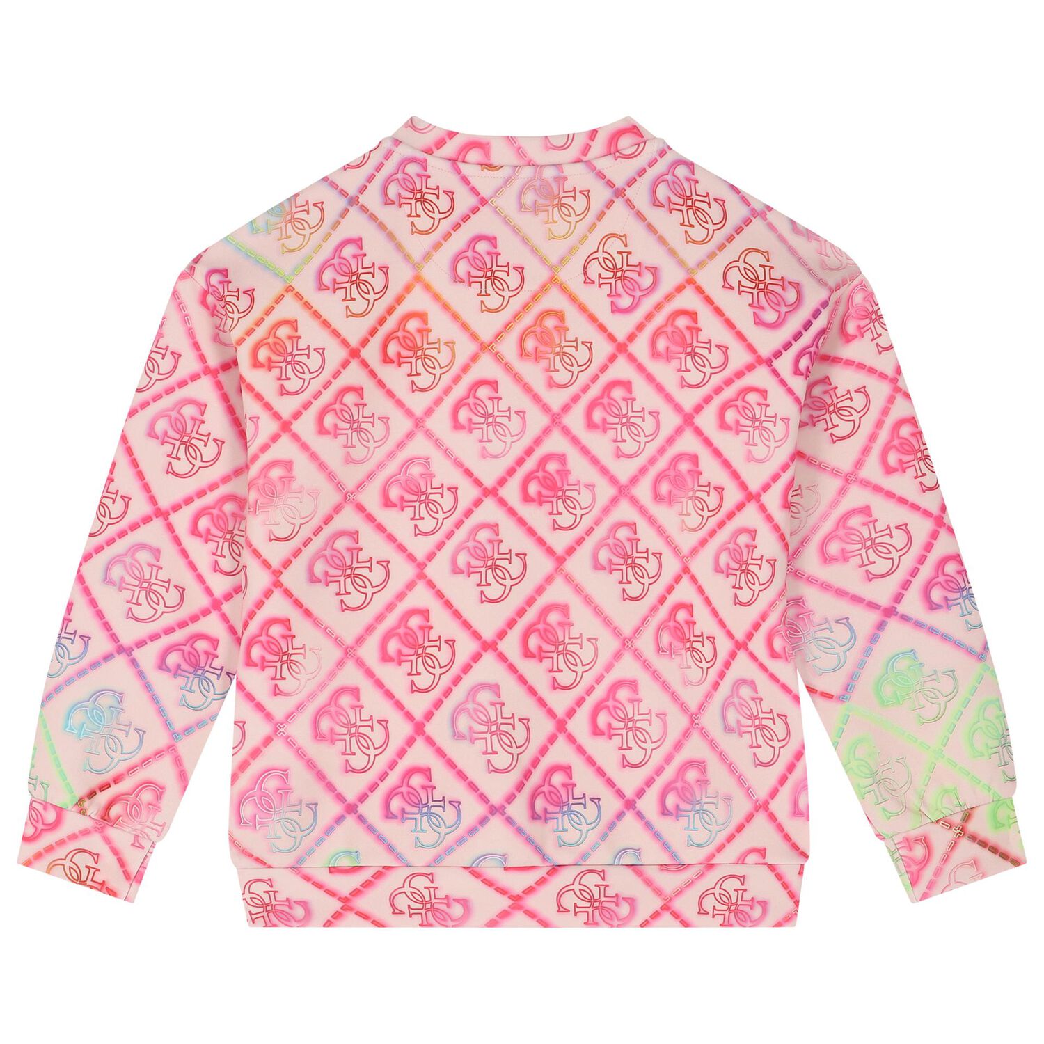 Girls Multi-Coloured Logo Sweatshirt, 2, hi-res