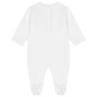White Logo Babygrow Gift Set, 1, hi-res