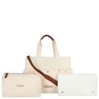 Ivory Logo Baby Changing Bag, 1, hi-res