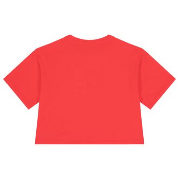 Girls Red Logo T-Shirt