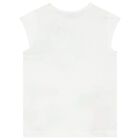 Girls White & Green Leggings Set, 2, hi-res