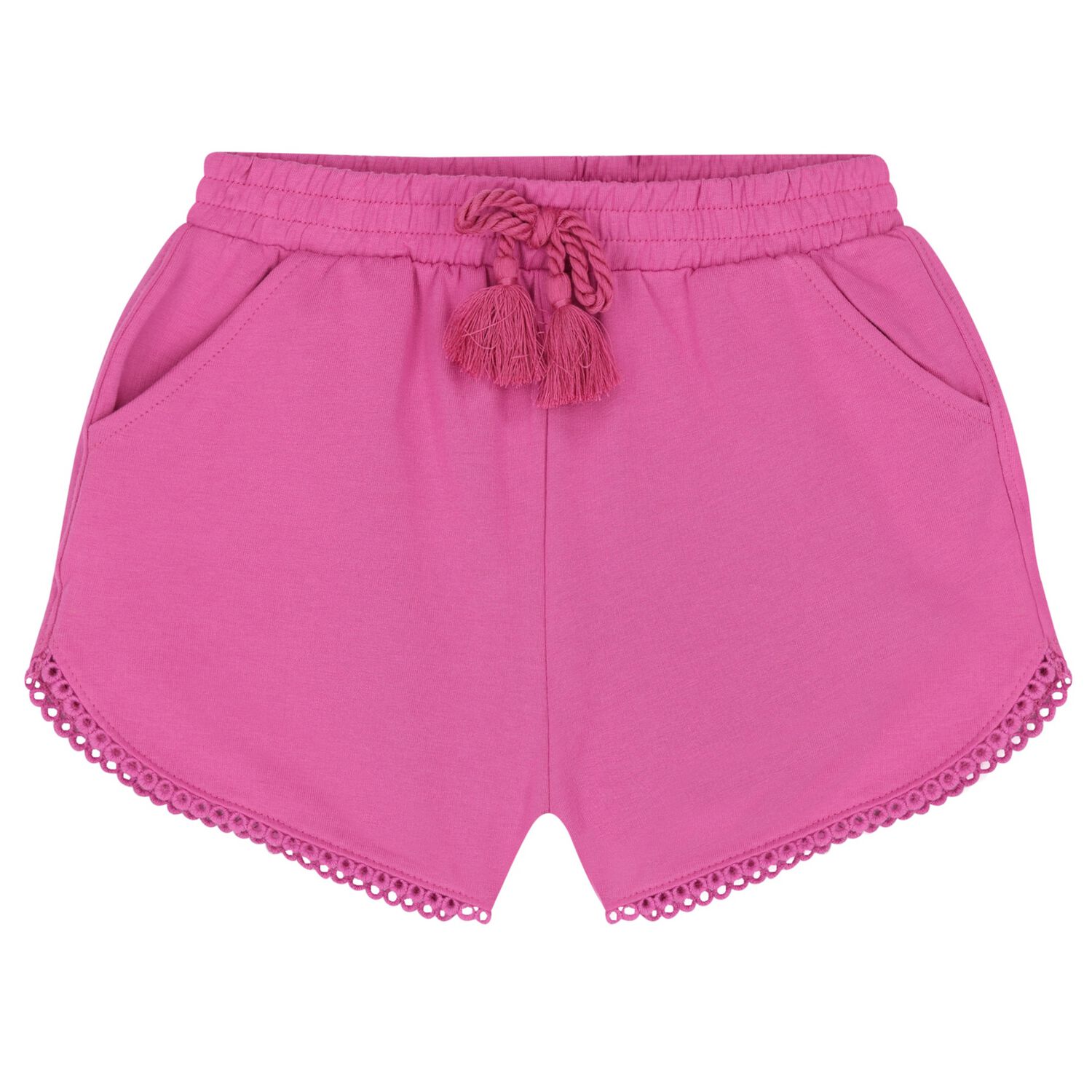 Girls Pink Shorts, 5, hi-res image number null