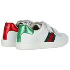 White Ace Leather Trainers, 1, hi-res