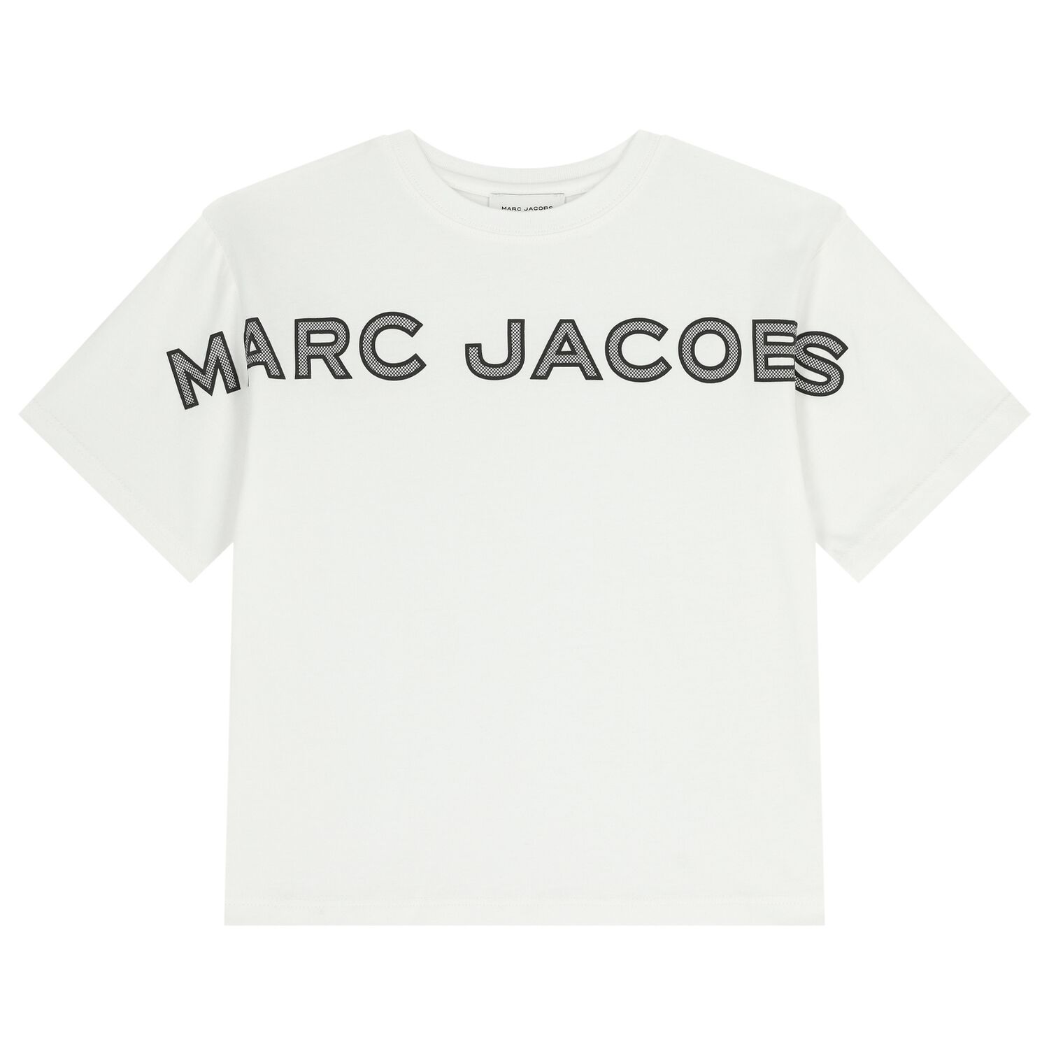 Boys White Logo T-Shirt, 1, hi-res